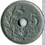 5 сантимов 1926 г. Бельгия(3) - 15089 - аверс