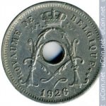 5 сантимов 1926 г. Бельгия(3) - 15089 - реверс