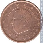 5 центов 1999 г. Бельгия(3) - 15089 - реверс