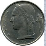 5 франков 1975 г. Бельгия(3) - 15089 - аверс