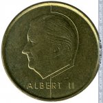 5 франков 1998 г. Бельгия(3) - 15089 - аверс