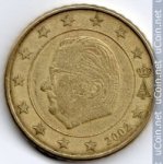 50 центов 2002 г. Бельгия(3) - 15089 - реверс