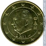50 центов 2011 г. Бельгия(3) - 15089 - реверс