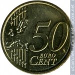 50 центов 2014 г. Бельгия(3) - 15089 - реверс