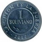 1 боливиано 2010 г. Боливия(3) - 198 - аверс