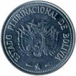 1 боливиано 2010 г. Боливия(3) - 198 - реверс