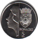 5 центов 2012 г. Бонэйра(3) - 700 - аверс