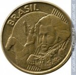 10 сентаво 2005 г. Бразилия(3) - 2108 - реверс