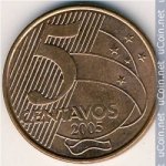 5 сентаво 2003 г. Бразилия(3) - 2108 - аверс