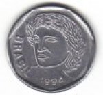 25 сентаво 1995 г. Бразилия(3) - 2108 - реверс