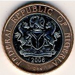 2 найра 2006 г. Нигерия(15) -298 - реверс