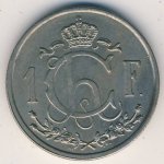 1 франк 1946 г. Люксембург(13) - 11445 - реверс