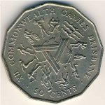 50 центов 1982 г. Австралия (1) - 5599 - аверс