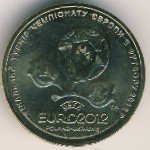 1 гривна 2012 г. Украина (30)  -6014536 - реверс