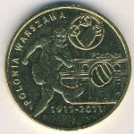 2 злотых 2011 г. Польша(18) -6491 - реверс