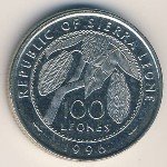 100 леоне 1996 г. Сьерра-Леоне(20) - 6791 - аверс