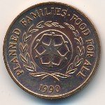 2 сенити 1996 г. Тонга (22)  - 347 - реверс