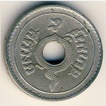 5 сатанг 1935 г. Таиланд(22) -1875 - аверс