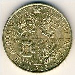 200 лир 1993 г. Италия(10) - 8880 - аверс