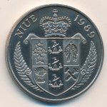 5 долларов 1989 г. Ниуэ(15) -16355 - реверс