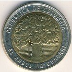 500 песо 2010 г. Колумбия(12) -681 - реверс