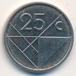 25 центов 2009 г. Аруба(2) -105 - аверс