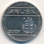 25 центов 2009 г. Аруба(2) -105 - реверс