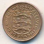 1/2 пенни 1971 г. Гернси(6) - 709 - реверс