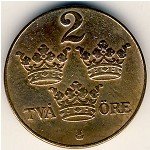 2эре 1928 г. Швеция(31) - 5354 - аверс