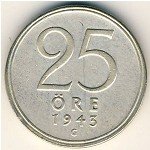 25эре 1946 г. Швеция(31) - 5354 - аверс