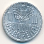 10 грошен 1971 г. Австрия(1) - 6934 - реверс