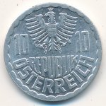 10 грошен 1991 г. Австрия(1) - 6934 - реверс