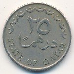 25 дирхам 1998 г. Катар(11) - 373 - аверс