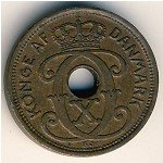 1 эре 1935 г. Дания(28) -4173 - реверс