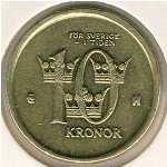 10крон 2003 г. Швеция(31) - 5354 - аверс