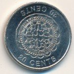 20 центов 2012 г. Соломоновы острова(20) - 607 - аверс