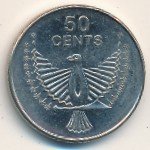 50 центов 2012 г. Соломоновы острова(20) - 607 - аверс
