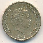 1 доллар 2012 г. Соломоновы острова(20) - 607 - реверс