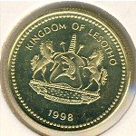 20 лисенте 1998 г. Лесото (13) - 773 - реверс