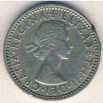 6 пенсов  1967 г. Великобритания(5) -111711 - реверс