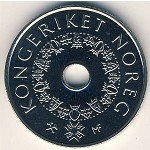5 крон 2002 г. Норвегия(16) -2020 - реверс
