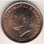 2 сене 2000 г. Самоа(19) - 1071 - реверс