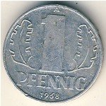 1 пфенниг 1962 г. Германия(6) - 21339 - аверс