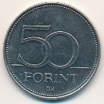 50 форинтов 2001 г. Венгрия(4) - 2234 - аверс