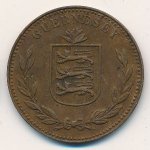 8 дублей 1945 г. Гернси(6) - 709 - реверс