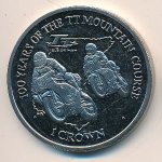 1 крона 2011 г.   Остров Мэн  (15) - 8204 - аверс