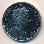 1 крона 2011 г.   Остров Мэн  (15) - 8204 - реверс