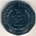20 ариари 1999 г. Мадагаскар(13) - 532 - аверс