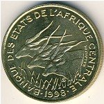 25 франков 1980 г. Центрально-африканская республика (25) - 168 - реверс
