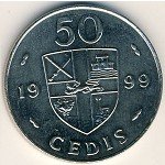 50 седи 1999 г. Гана(6) - 355 - аверс
